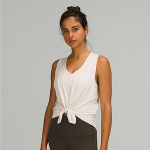 Lululemon Flow Y 2-1 Yoga Tank Top